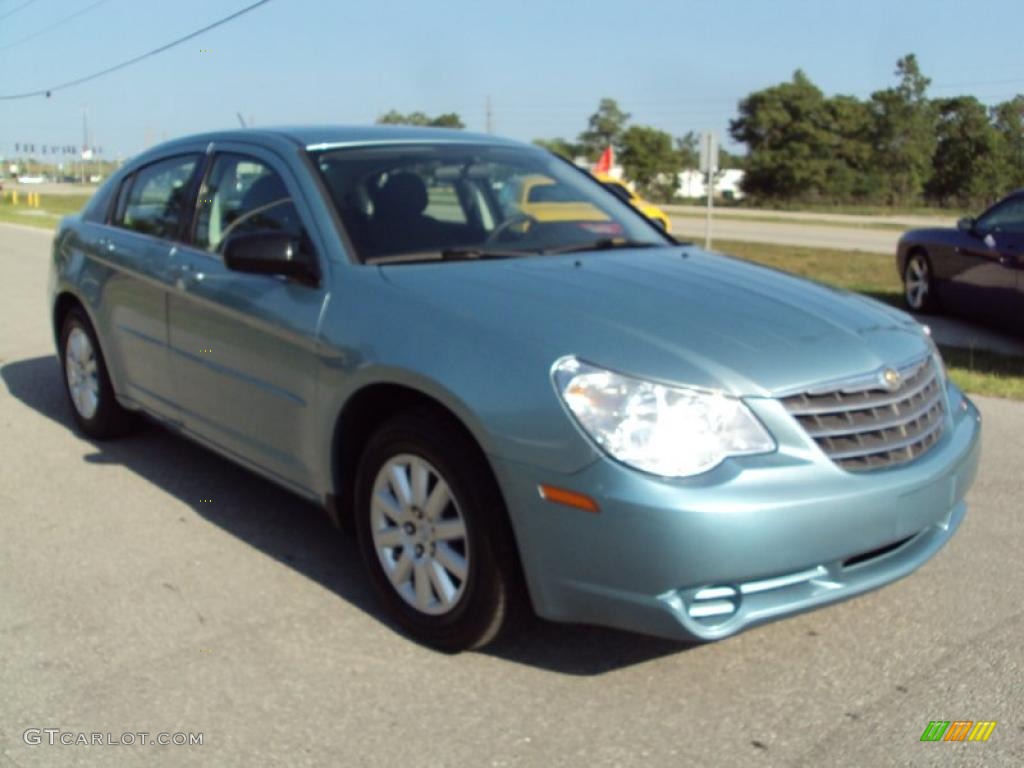 2009 Sebring LX Sedan - Clearwater Blue Pearl / Dark Slate Gray photo #10