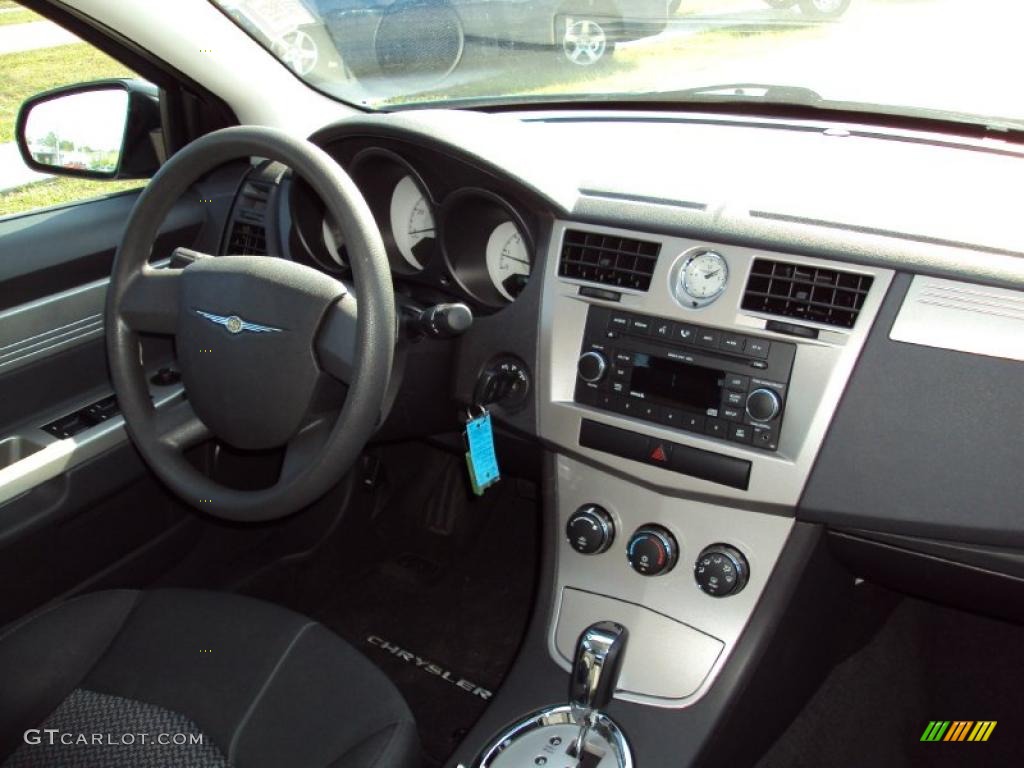 2009 Sebring LX Sedan - Clearwater Blue Pearl / Dark Slate Gray photo #11