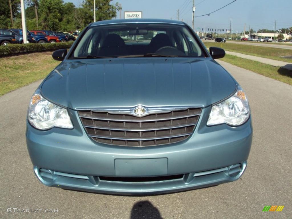 2009 Sebring LX Sedan - Clearwater Blue Pearl / Dark Slate Gray photo #13