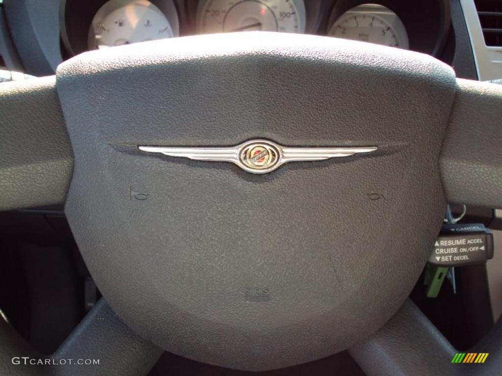 2009 Sebring LX Sedan - Clearwater Blue Pearl / Dark Slate Gray photo #21