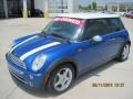 2006 Hyper Blue Metallic Mini Cooper Hardtop  photo #1