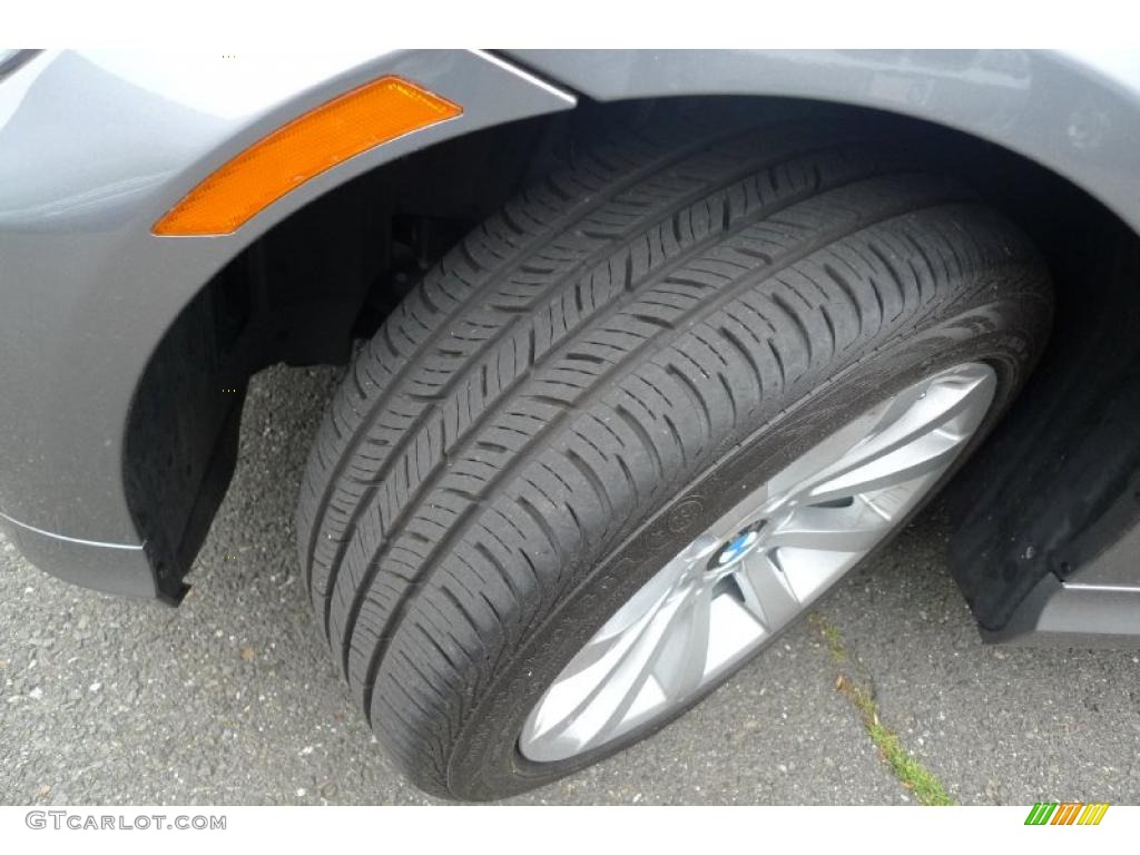 2010 3 Series 328i xDrive Sedan - Space Gray Metallic / Black photo #2