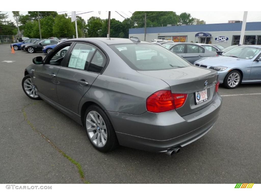 2010 3 Series 328i xDrive Sedan - Space Gray Metallic / Black photo #3