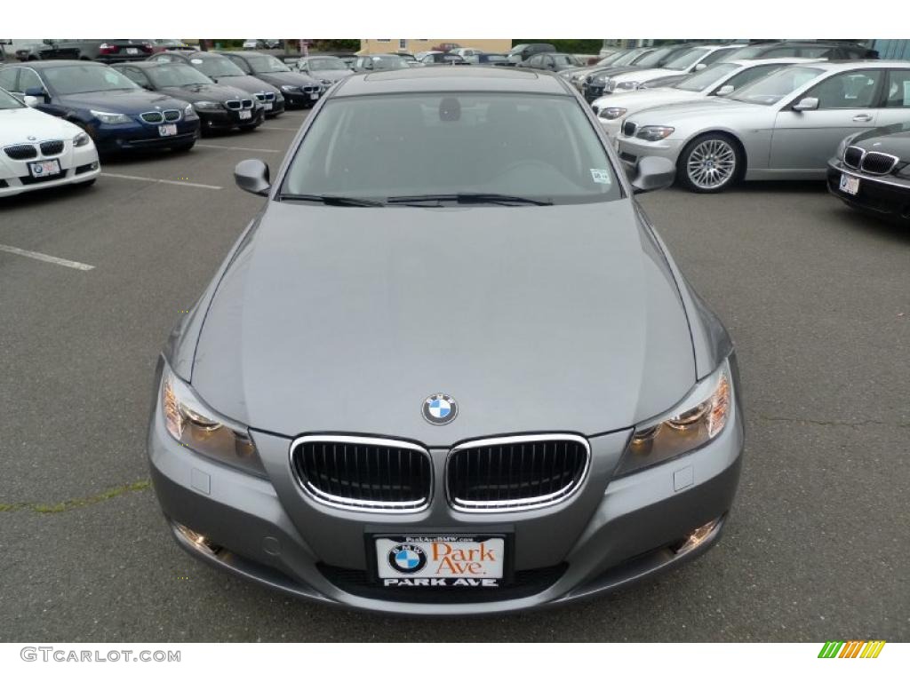 2010 3 Series 328i xDrive Sedan - Space Gray Metallic / Black photo #9