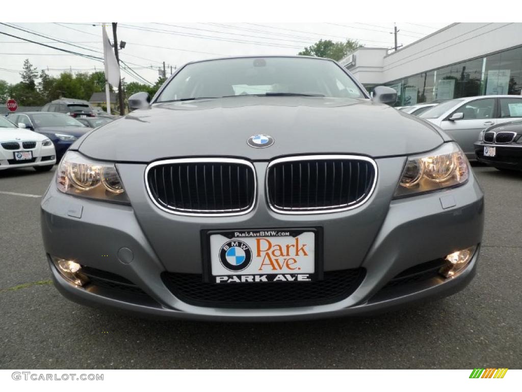 2010 3 Series 328i xDrive Sedan - Space Gray Metallic / Black photo #10