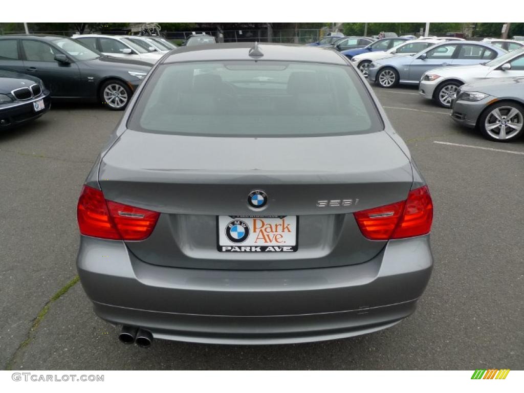 2010 3 Series 328i xDrive Sedan - Space Gray Metallic / Black photo #11