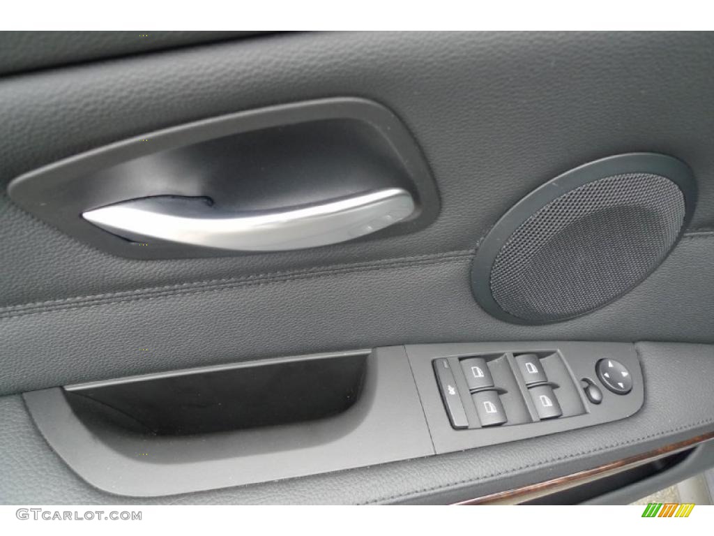 2010 3 Series 328i xDrive Sedan - Space Gray Metallic / Black photo #24