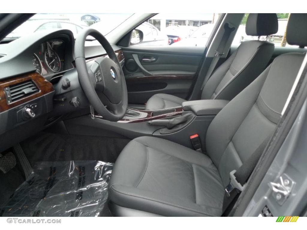 2010 3 Series 328i xDrive Sedan - Space Gray Metallic / Black photo #25