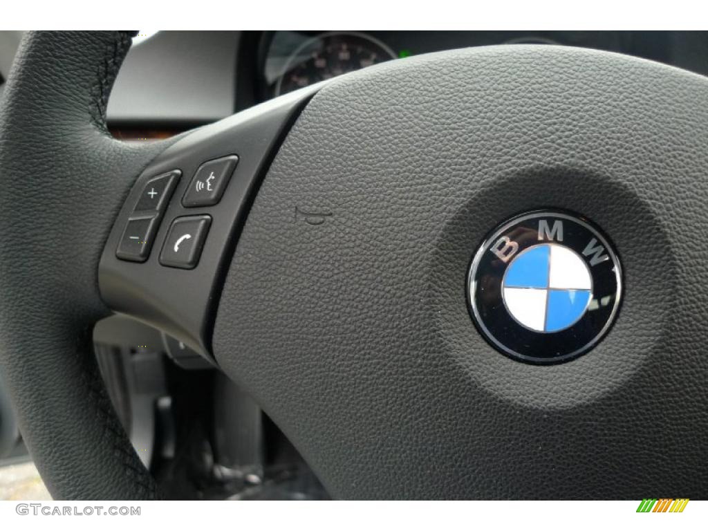2010 3 Series 328i xDrive Sedan - Space Gray Metallic / Black photo #39
