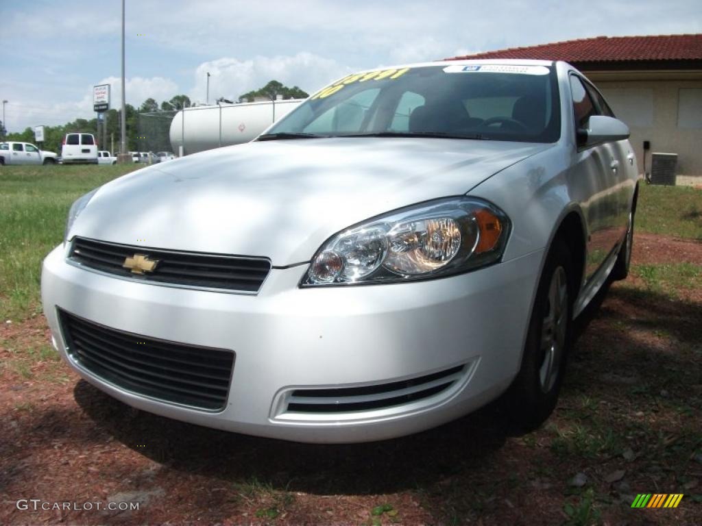 2010 Impala LS - Summit White / Ebony photo #2