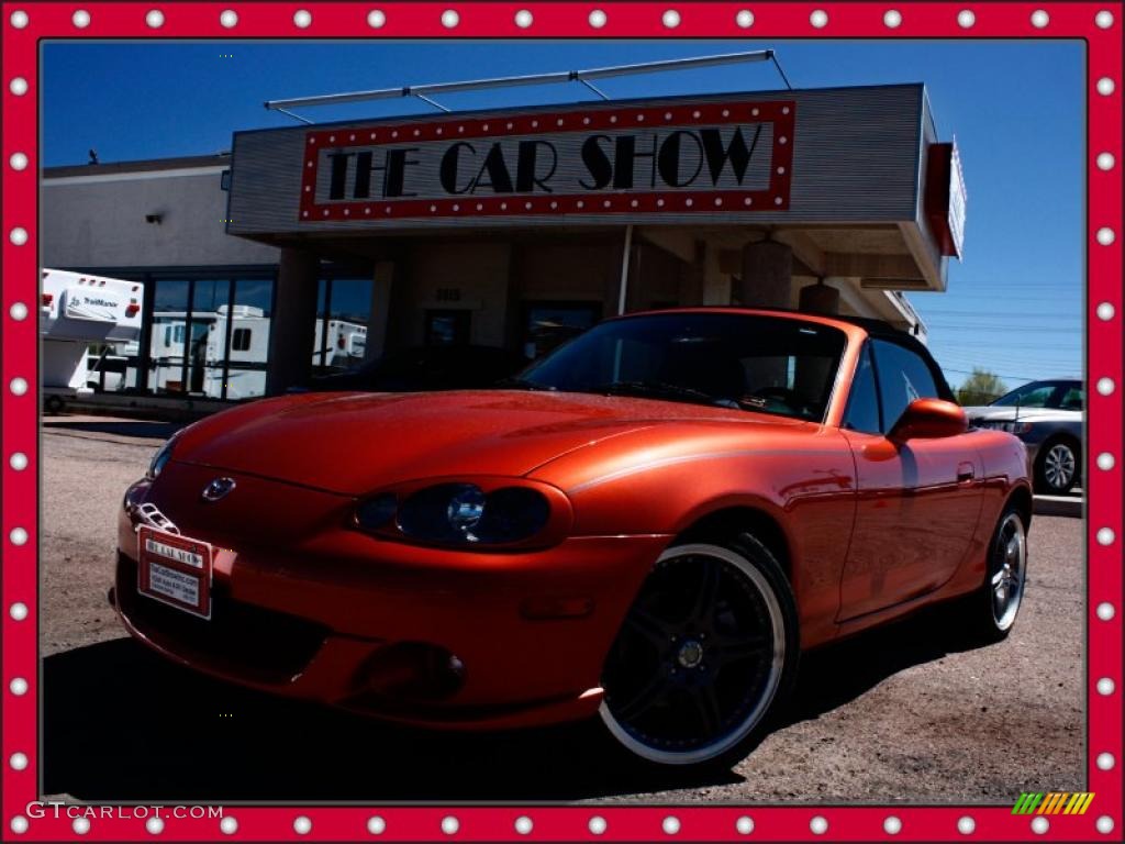 Lava Orange Mica Mazda MX-5 Miata