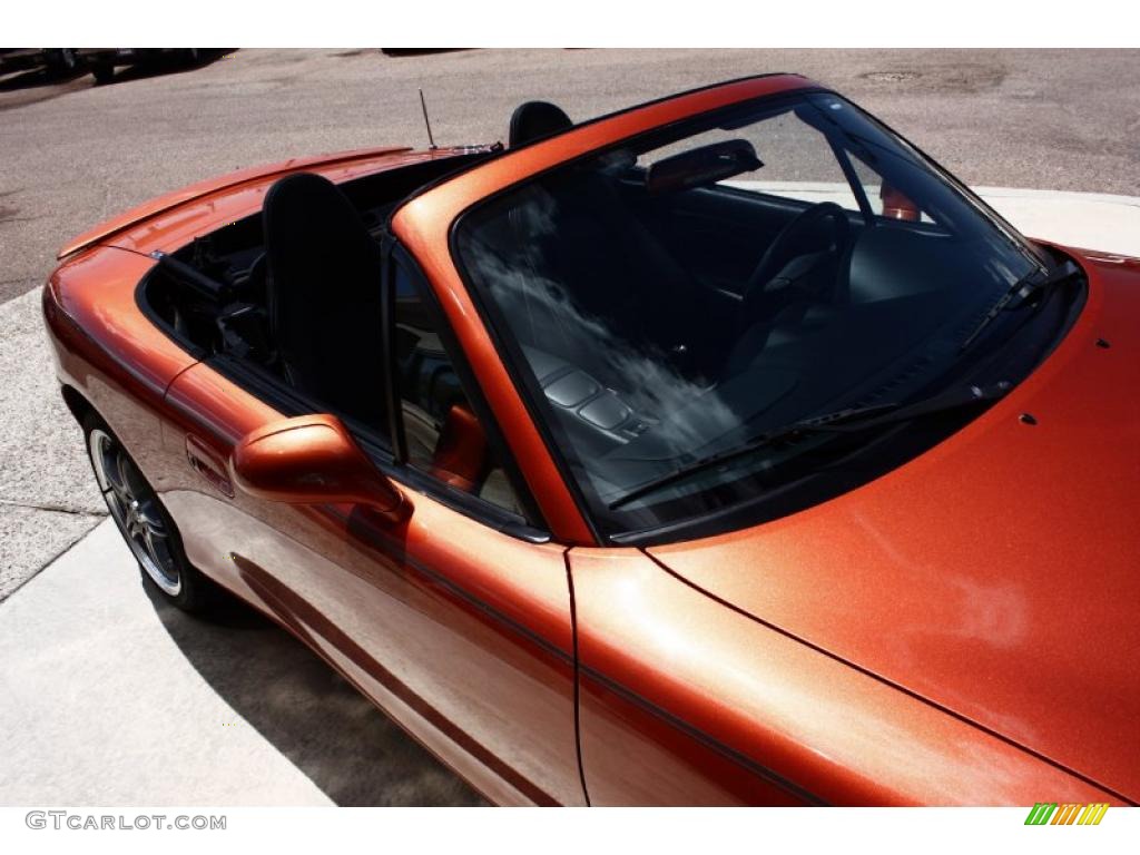 2005 MX-5 Miata MAZDASPEED Grand Touring Roadster - Lava Orange Mica / Black photo #18