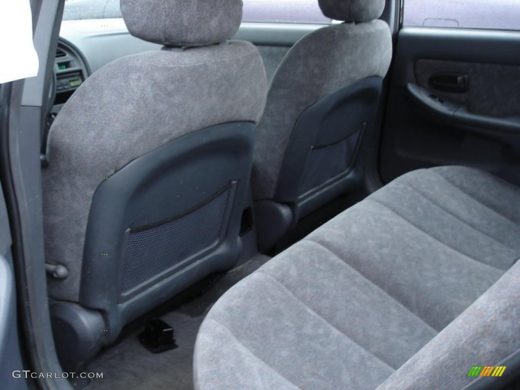 2001 Elantra GLS - Ebony Black / Gray photo #3