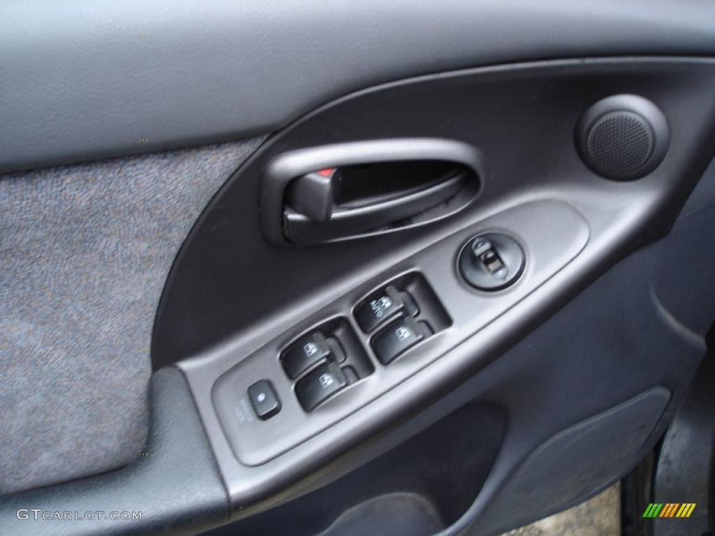 2001 Elantra GLS - Ebony Black / Gray photo #5
