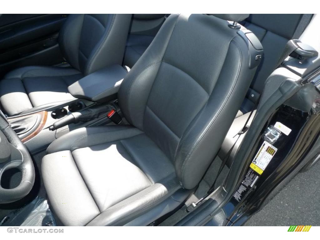 2008 1 Series 128i Convertible - Black Sapphire Metallic / Black photo #24