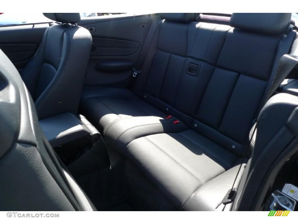 2008 1 Series 128i Convertible - Black Sapphire Metallic / Black photo #26