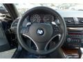 2008 Black Sapphire Metallic BMW 1 Series 128i Convertible  photo #35