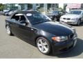 2008 Black Sapphire Metallic BMW 1 Series 128i Convertible  photo #49