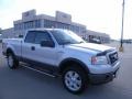 2007 Silver Metallic Ford F150 XLT SuperCab 4x4  photo #1