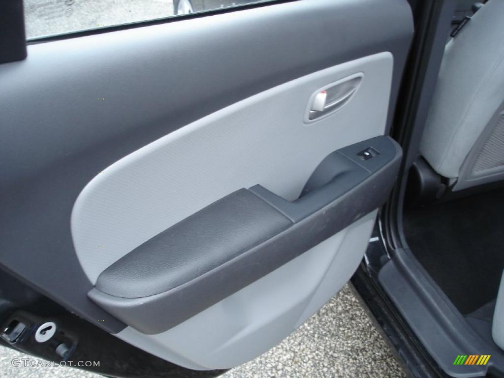 2009 Elantra GLS Sedan - Black Pearl / Gray photo #9