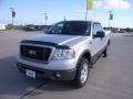 2007 Silver Metallic Ford F150 XLT SuperCab 4x4  photo #7