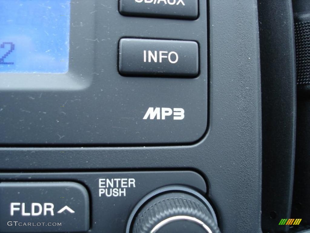 2009 Elantra GLS Sedan - Black Pearl / Gray photo #15