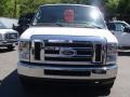 2009 Oxford White Ford E Series Van E350 Super Duty XLT Extended Passenger  photo #2