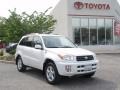 2003 Frosted White Pearl Toyota RAV4 4WD  photo #2