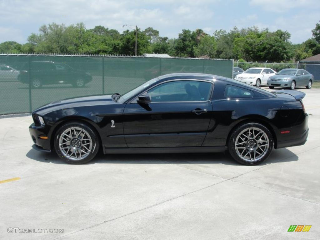 2011 Mustang Shelby GT500 SVT Performance Package Coupe - Ebony Black / Charcoal Black/Black photo #6