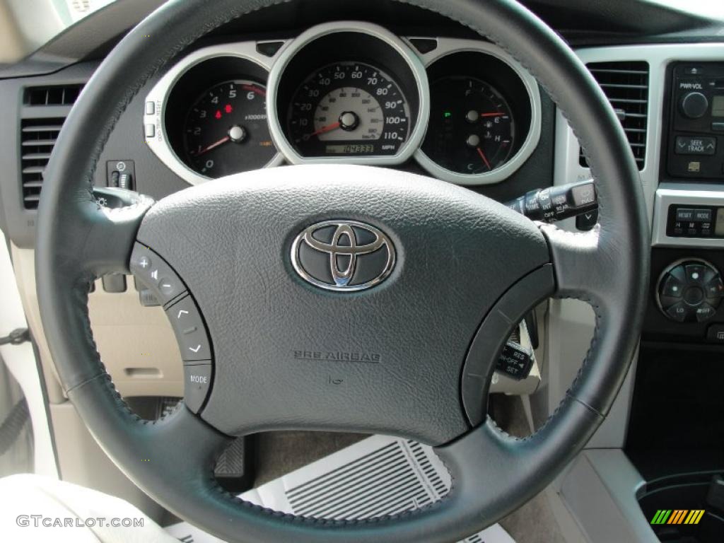2004 4Runner SR5 - Natural White / Taupe photo #48