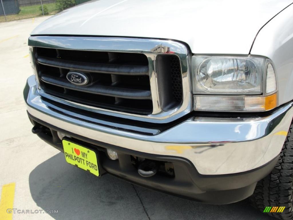 2004 F250 Super Duty FX4 Crew Cab 4x4 - Silver Metallic / Medium Flint photo #11