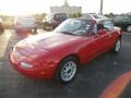 1997 Classic Red Mazda MX-5 Miata Roadster  photo #1