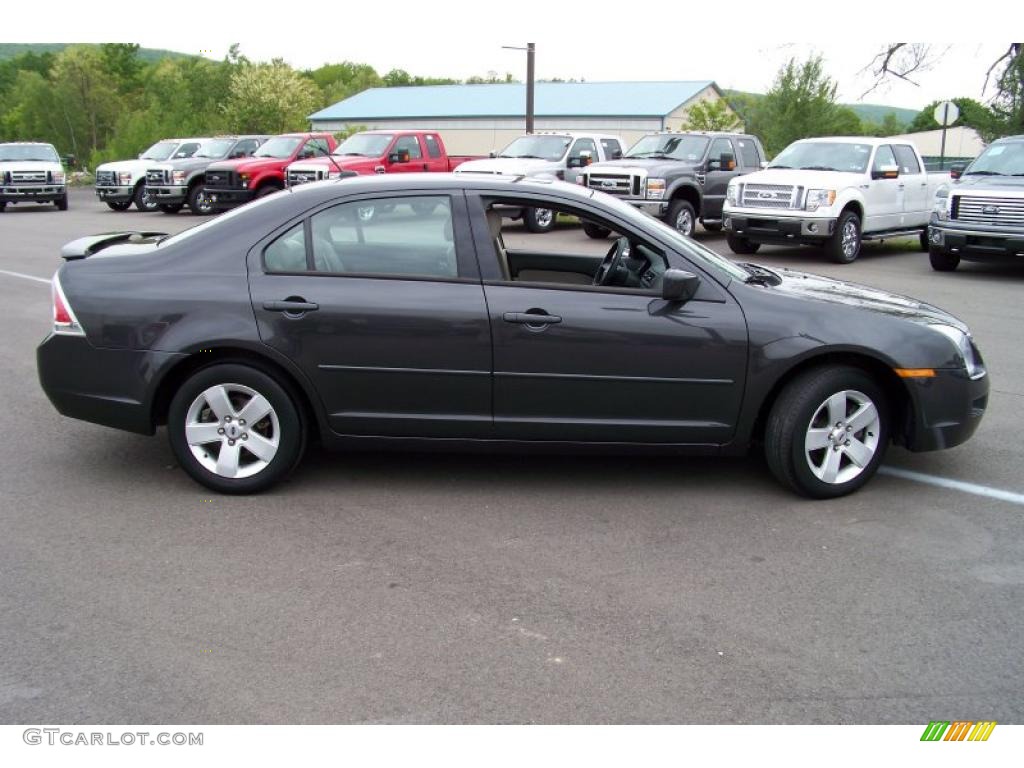 2007 Fusion SE V6 AWD - Alloy Metallic / Light Stone photo #4