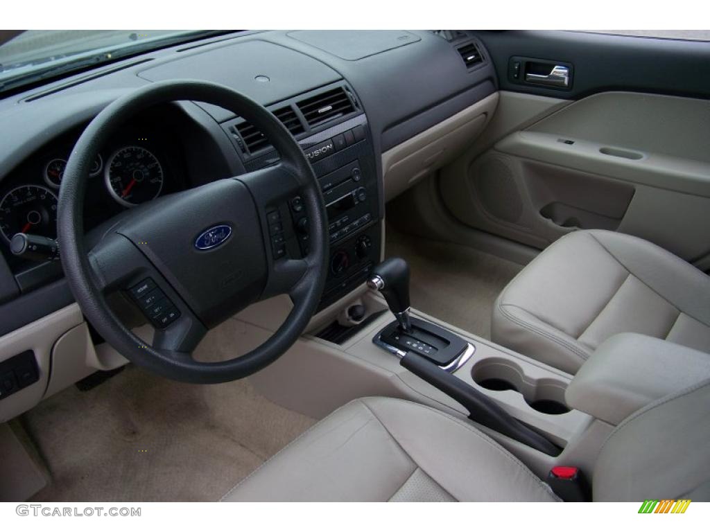 2007 Fusion SE V6 AWD - Alloy Metallic / Light Stone photo #13