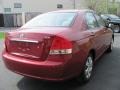 2009 Spicy Red Metallic Kia Spectra EX Sedan  photo #2