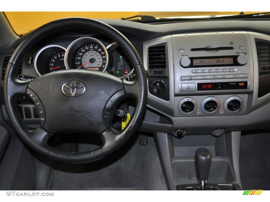 2006 Tacoma V6 TRD Sport Double Cab 4x4 - Indigo Ink Pearl / Graphite Gray photo #7
