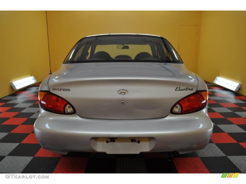 1999 Elantra GL Sedan - Slate Gray / Gray photo #5
