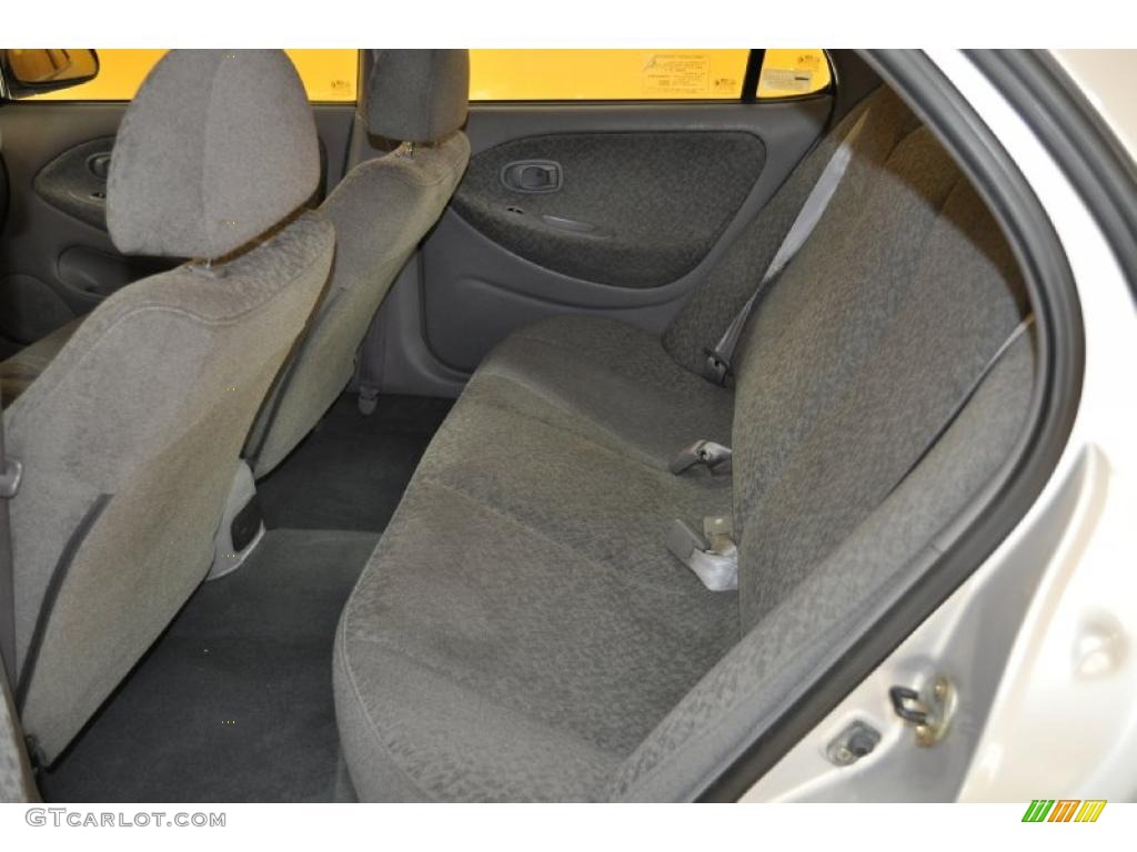 1999 Elantra GL Sedan - Slate Gray / Gray photo #12