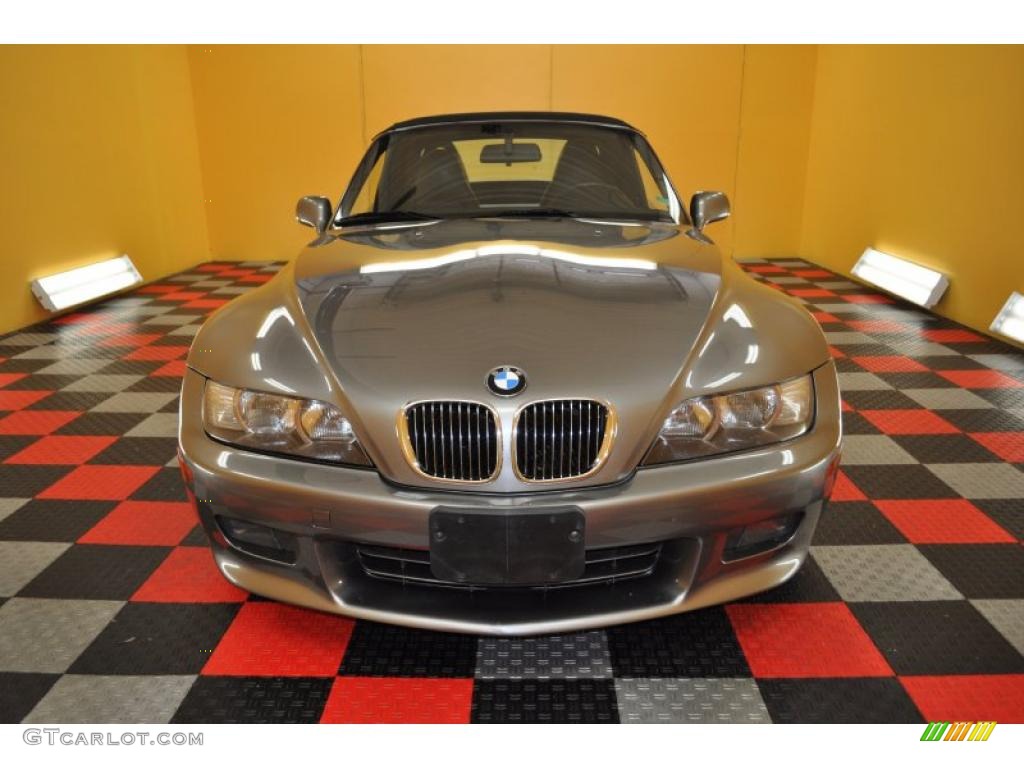 2002 Z3 3.0i Roadster - Sterling Gray Metallic / Black photo #4