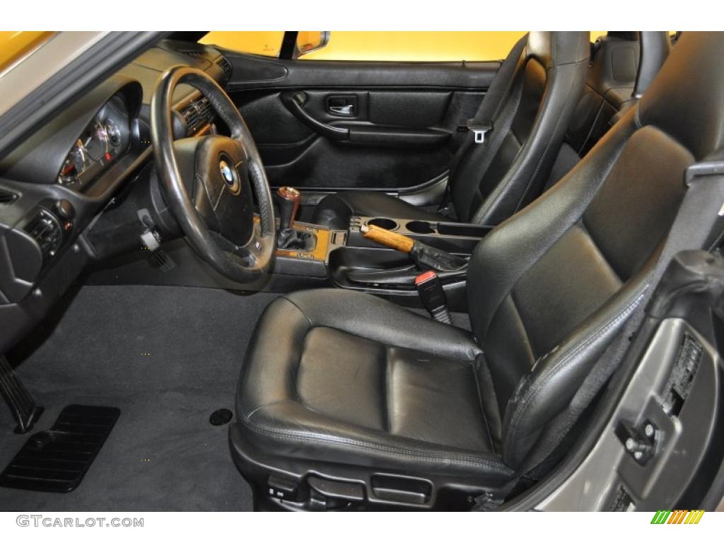 2002 Z3 3.0i Roadster - Sterling Gray Metallic / Black photo #8