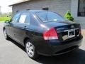 2009 Ebony Black Kia Spectra EX Sedan  photo #2