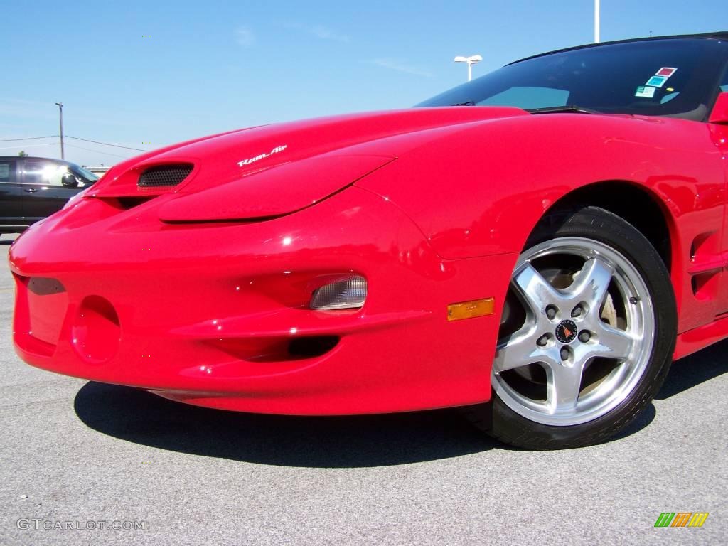 2002 Firebird Trans Am WS-6 Convertible - Bright Red / Ebony Black photo #2