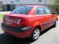 2009 Tropical Red Kia Rio LX Sedan  photo #2