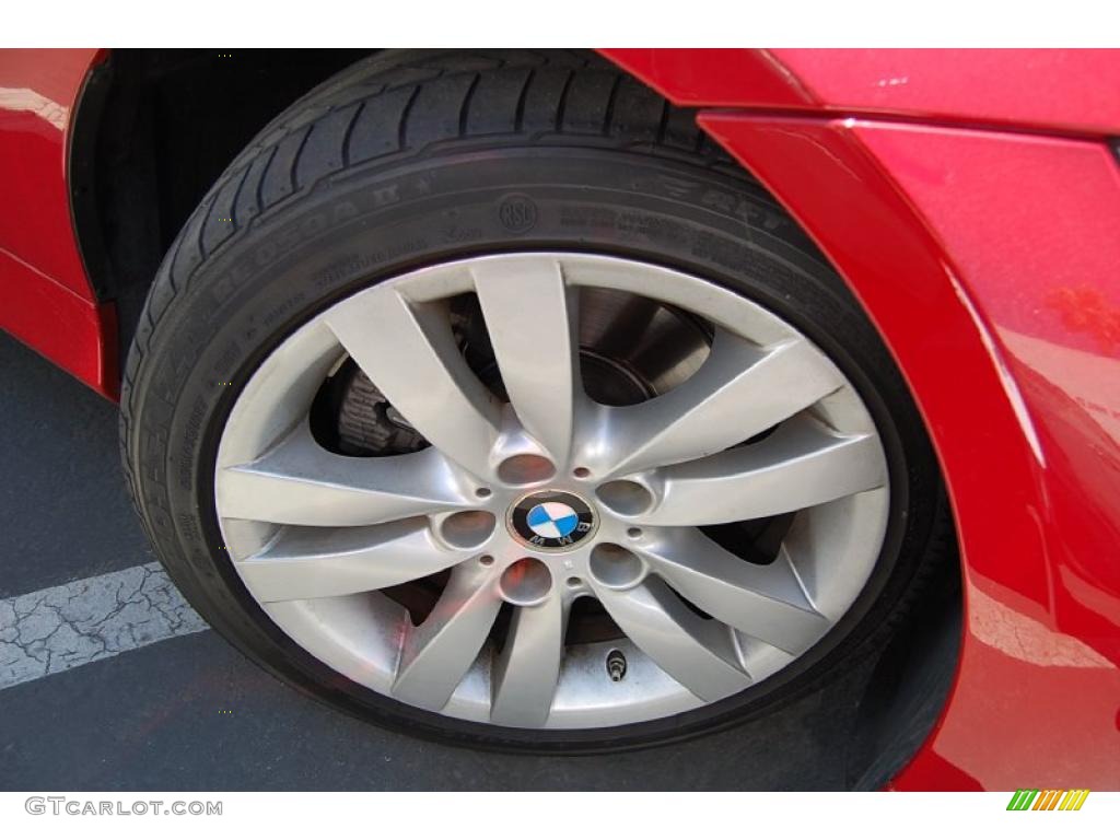 2007 3 Series 328i Sedan - Crimson Red / Black photo #2