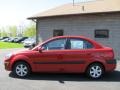 2009 Tropical Red Kia Rio LX Sedan  photo #14