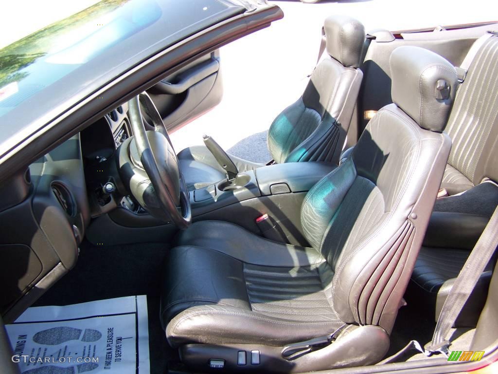 2002 Firebird Trans Am WS-6 Convertible - Bright Red / Ebony Black photo #14