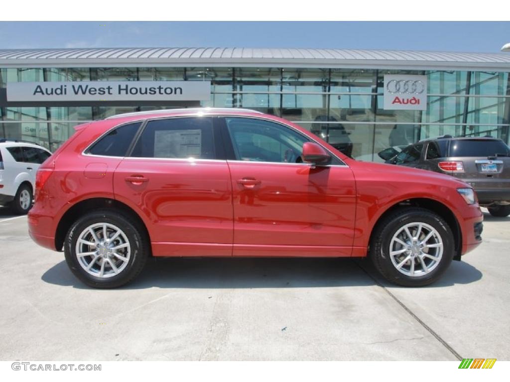 2010 Q5 3.2 quattro - Garnet Red Pearl Effect / Black photo #3