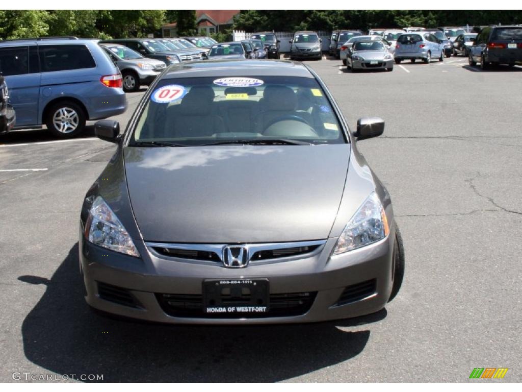 2007 Accord EX-L Sedan - Carbon Bronze Pearl / Ivory photo #2