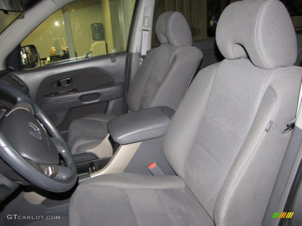 2007 Pilot EX 4WD - Nimbus Gray Metallic / Gray photo #22