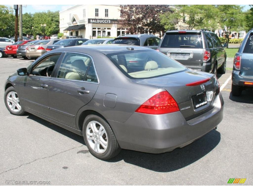 2007 Accord EX-L Sedan - Carbon Bronze Pearl / Ivory photo #8